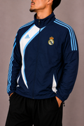 Adidas blue real madrid jacket
