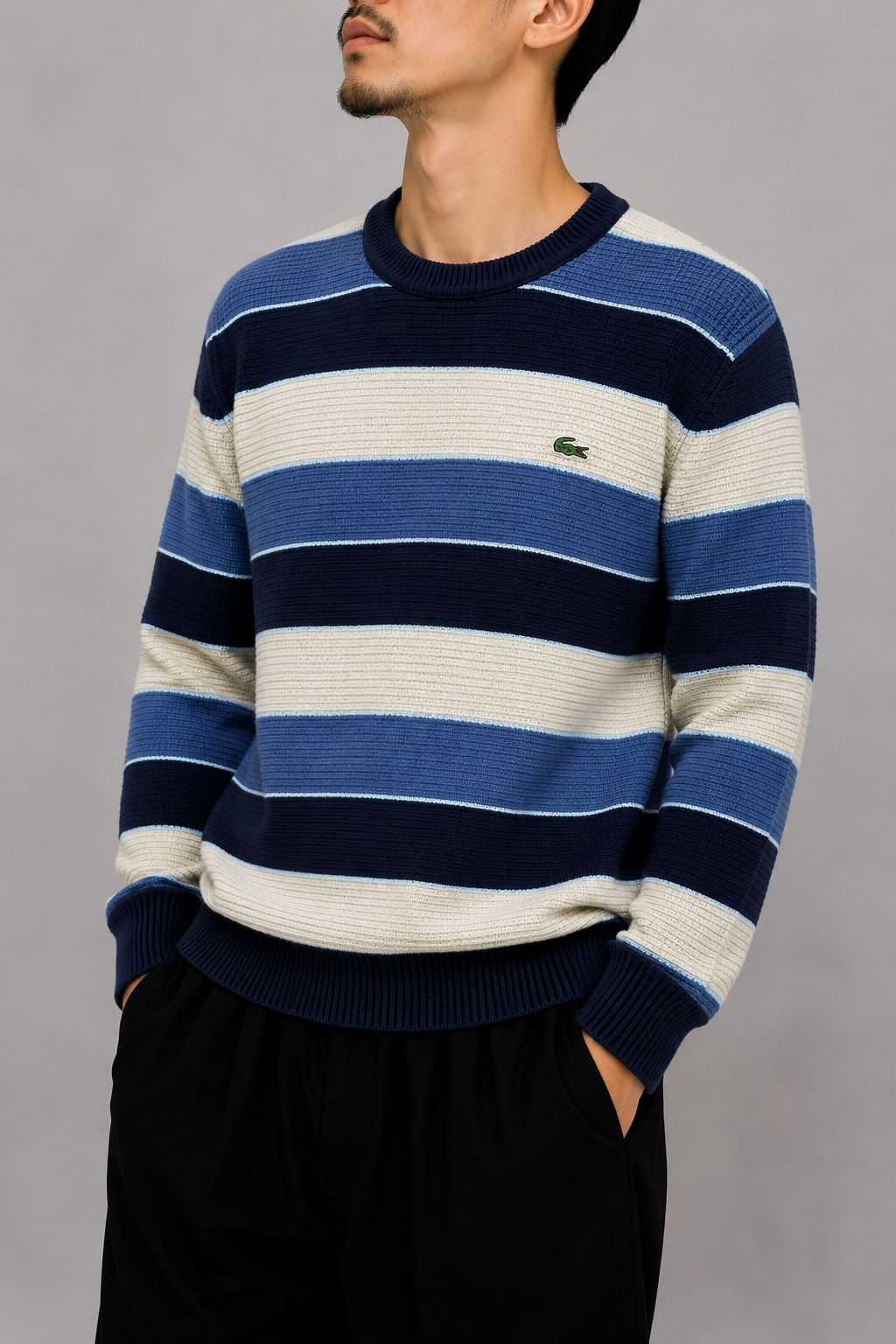 Lacoste blue sweater
