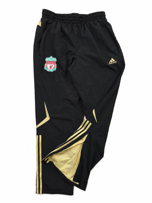 Adidas black Liverpool trackpants