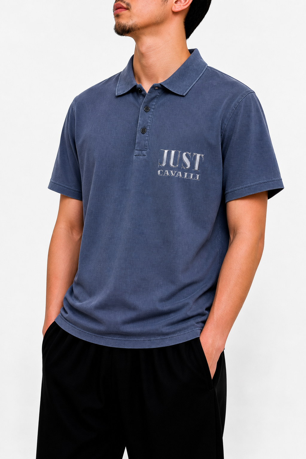 Just cavalli blue polo