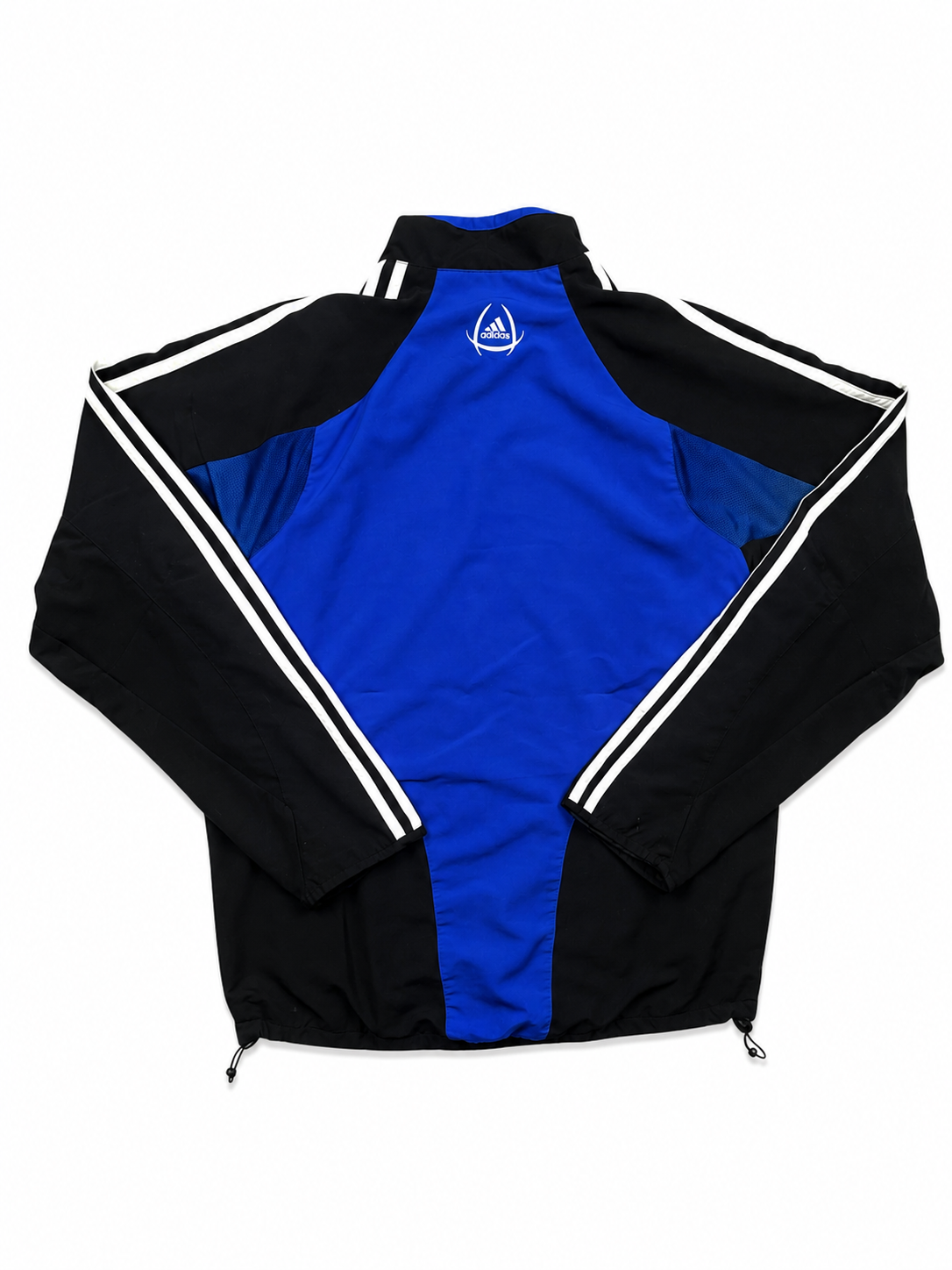 Adidas black/blue tracksuit