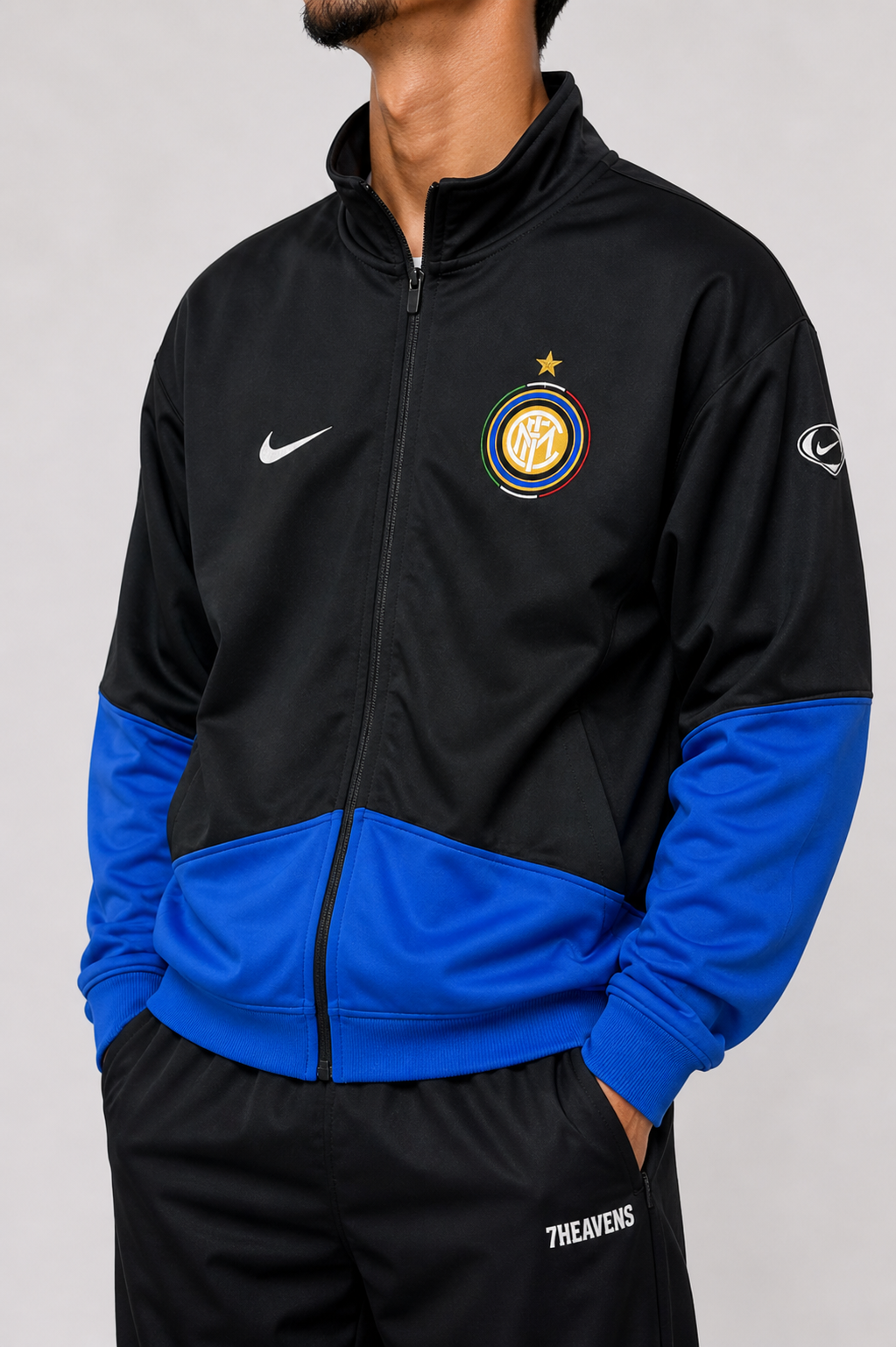 Nike black/blue inter mailand jacket