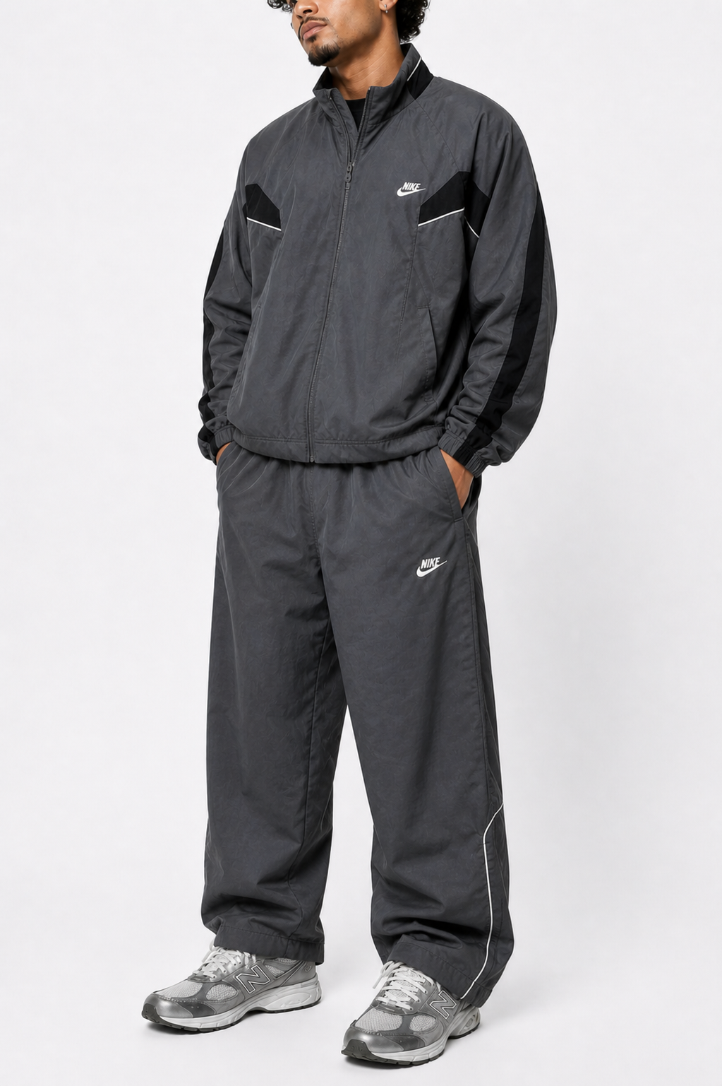 Nike grey Tracksuit