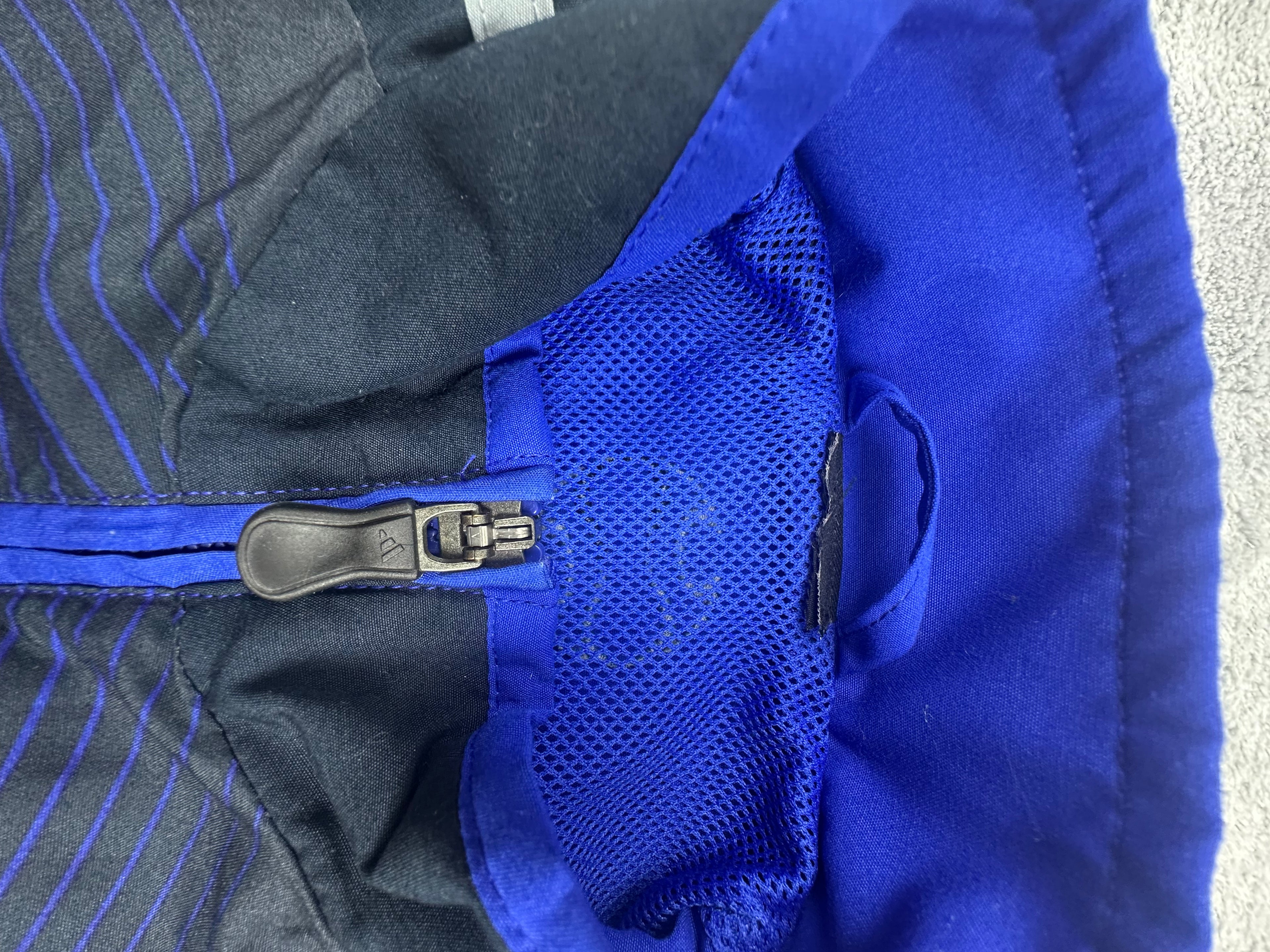Adidas Blue zip up jacket