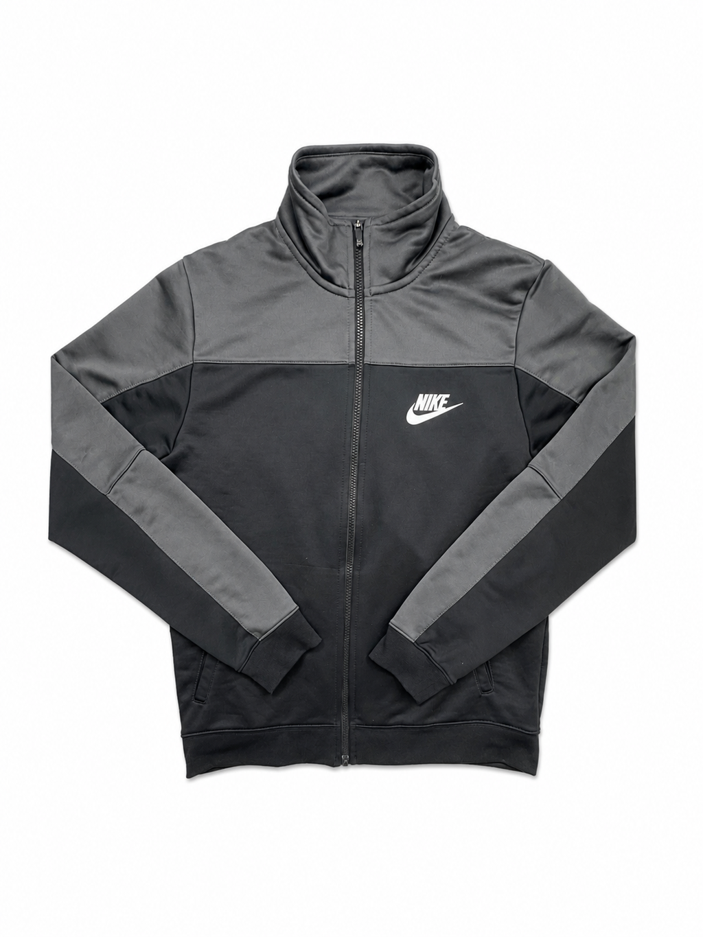 Nike black/grey zip up jacket