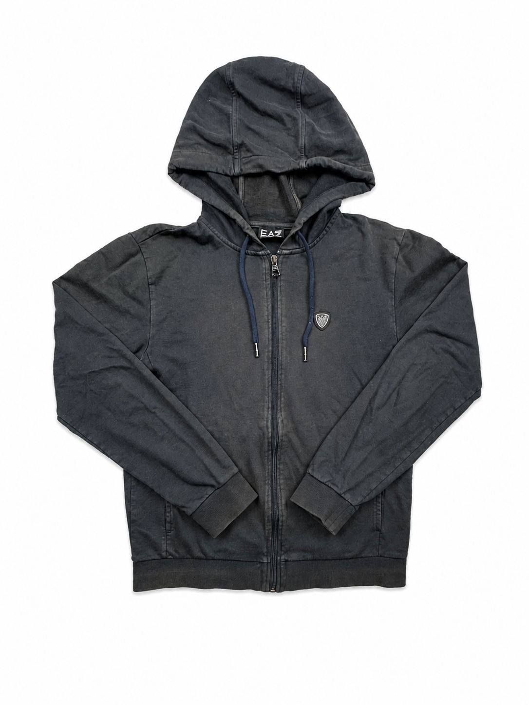 Armani grey zip up jacket
