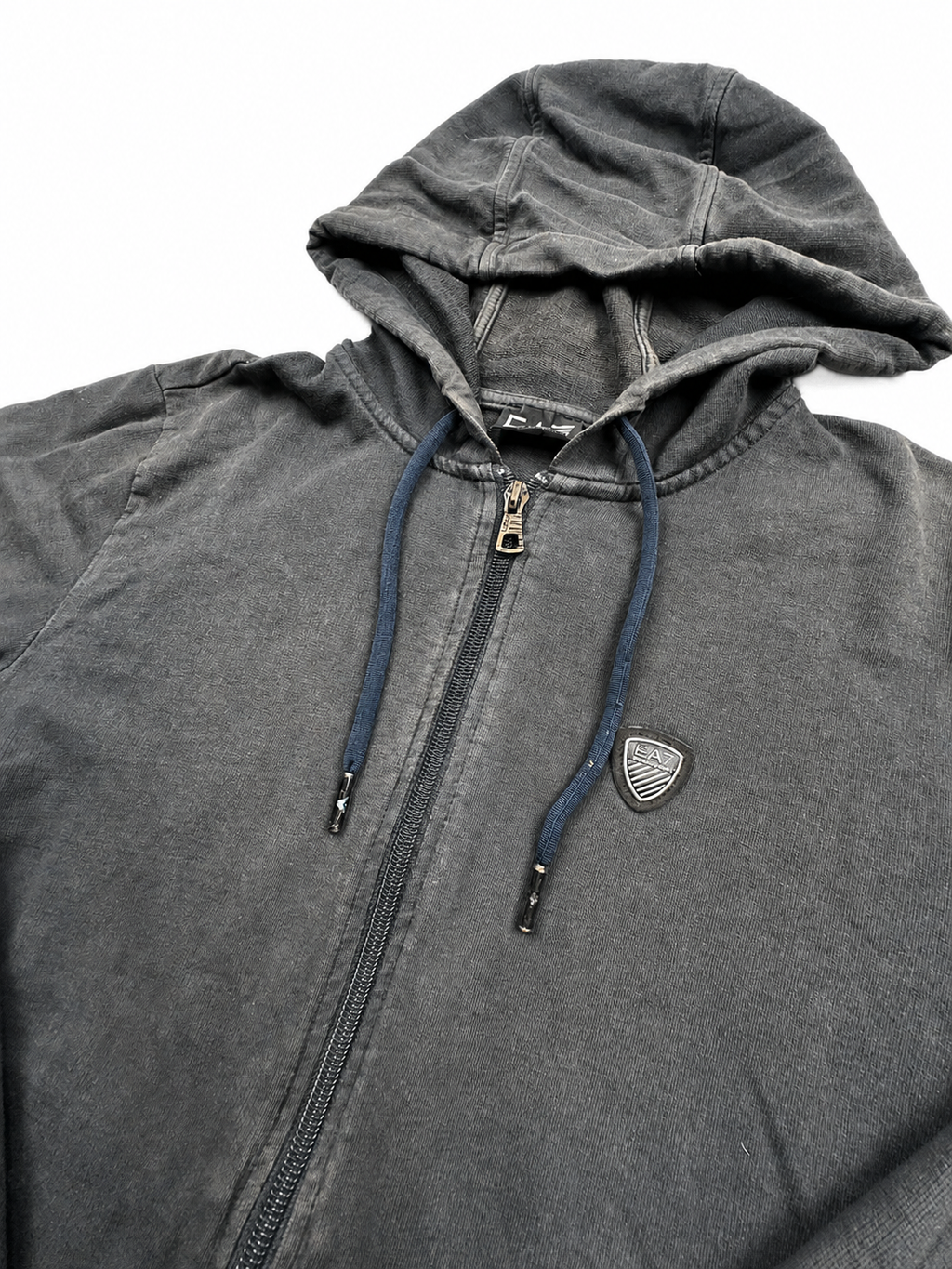 Armani grey zip up jacket