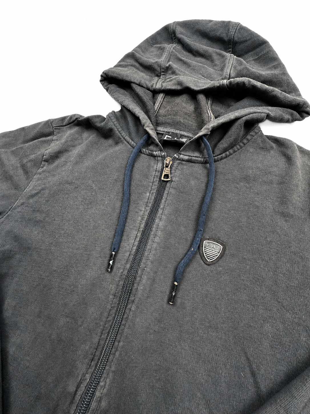 Armani grey zip up jacket