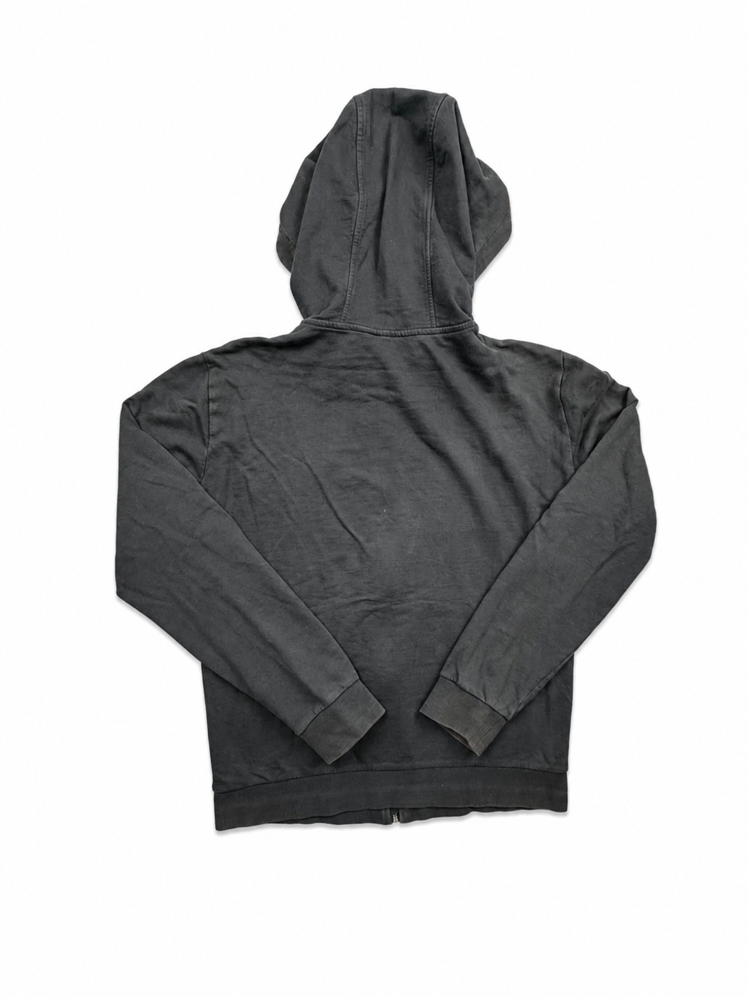 Armani grey zip up jacket