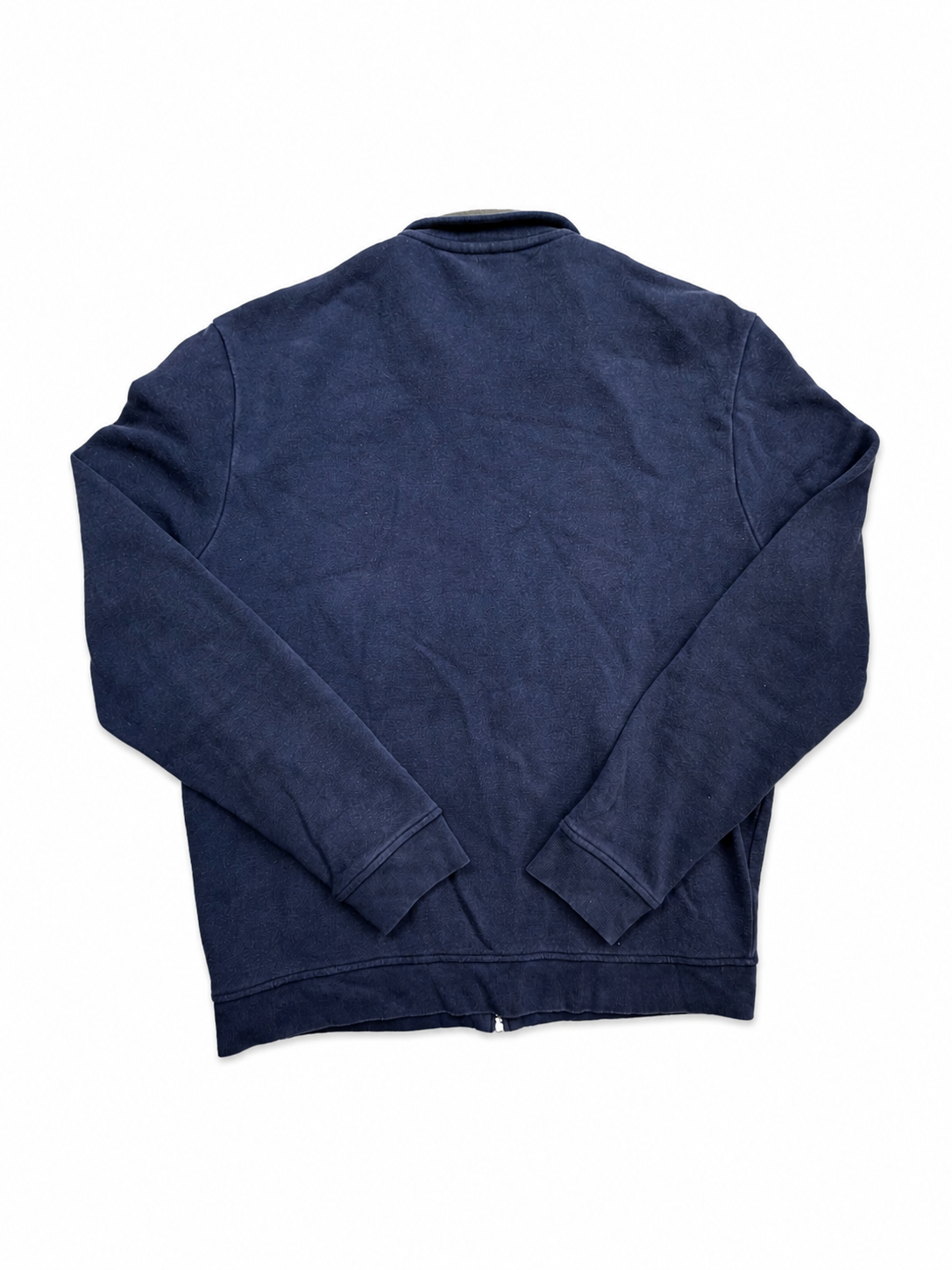 Lacoste blue zip up jacket