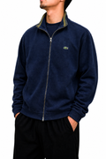 Lacoste blue zip up jacket
