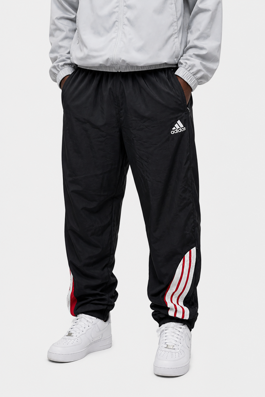 Adidas black joggers
