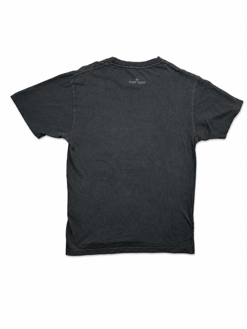 Stone Island black graphic tee