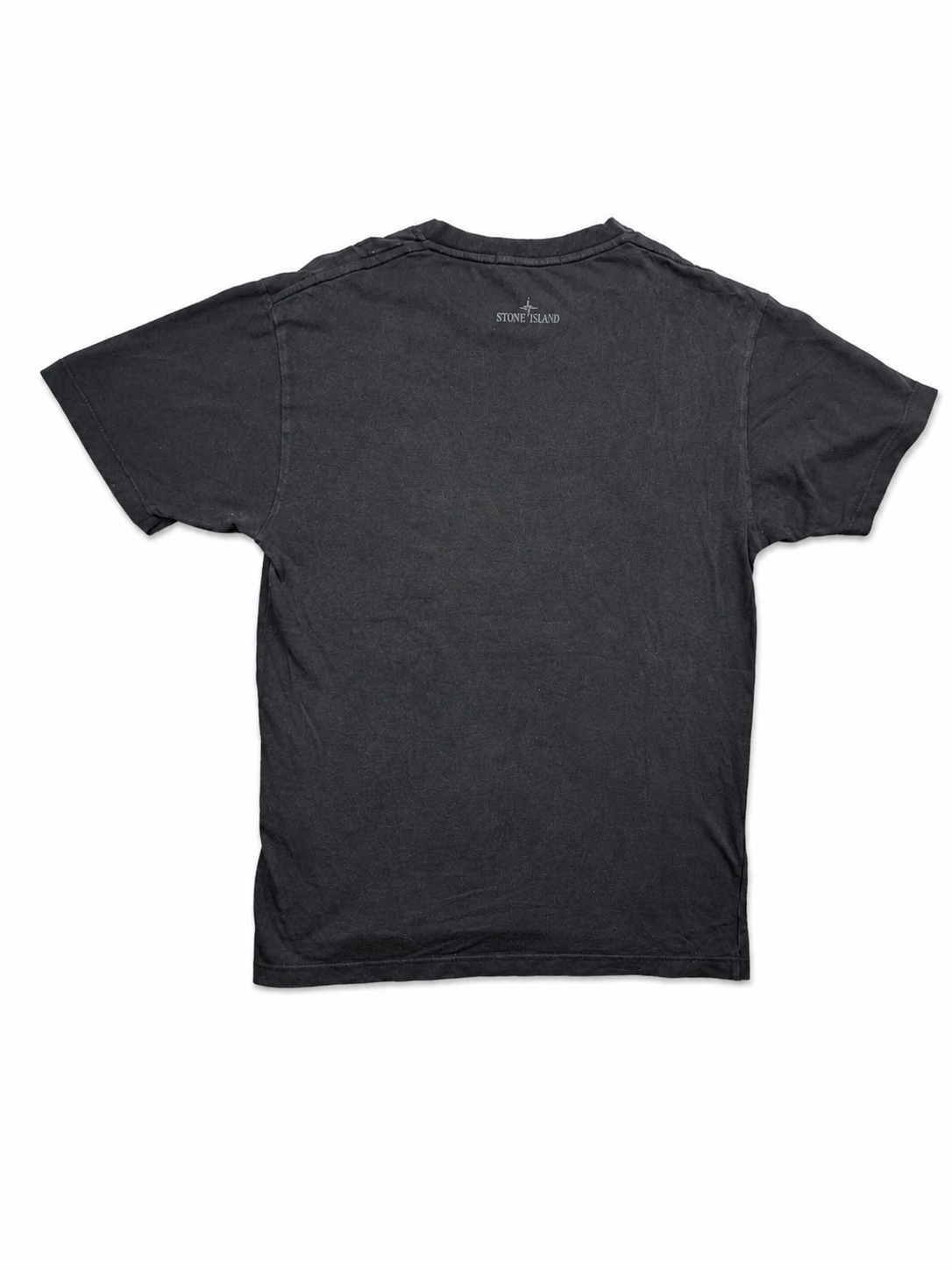 Stone Island black graphic tee