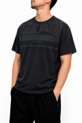 Stone Island black graphic tee