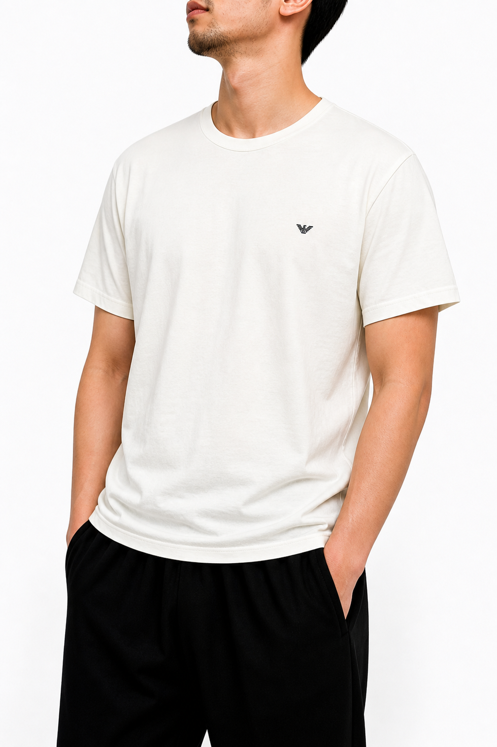 Armani white tee