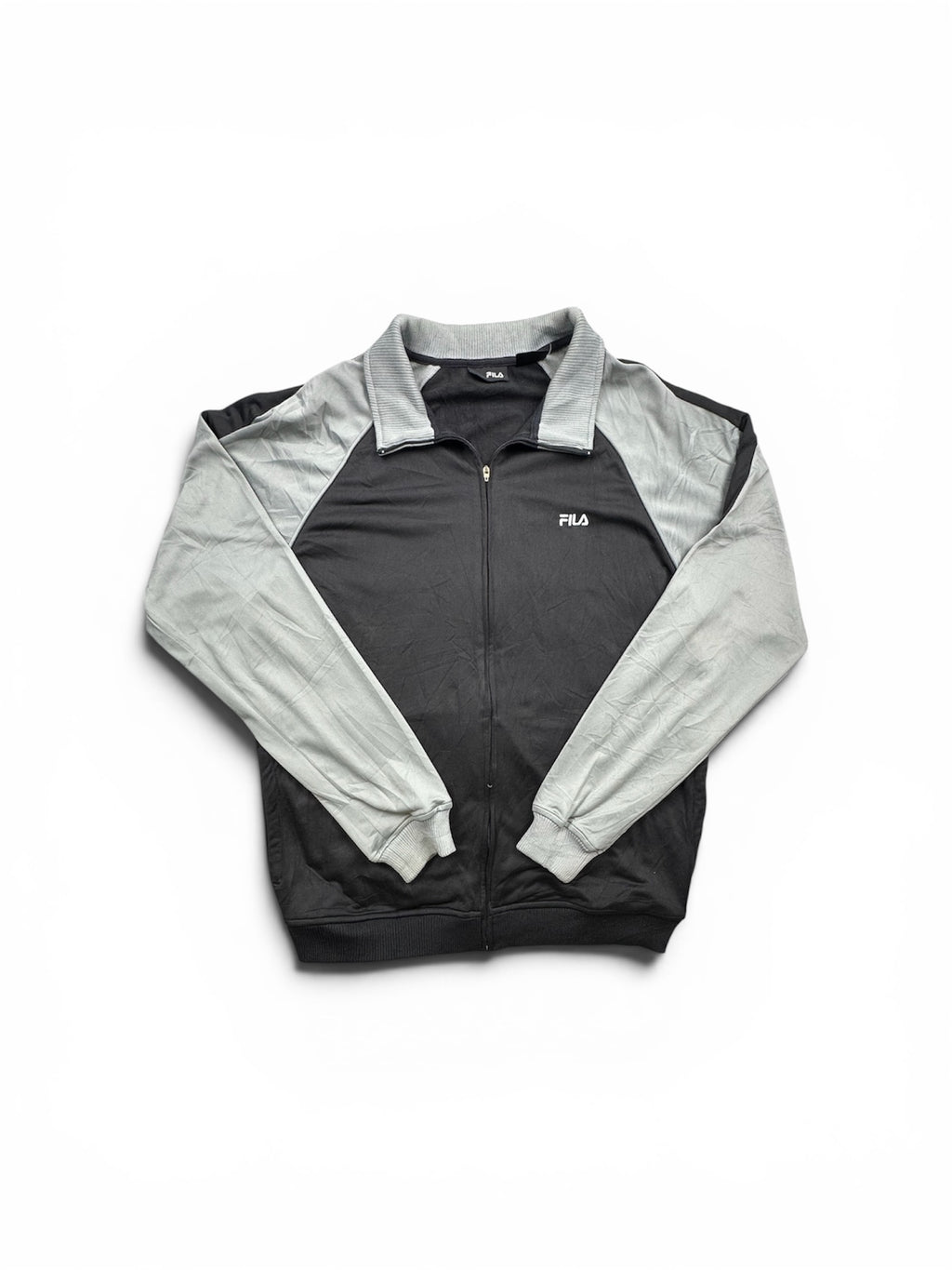 Fila black/grey zip up jacket