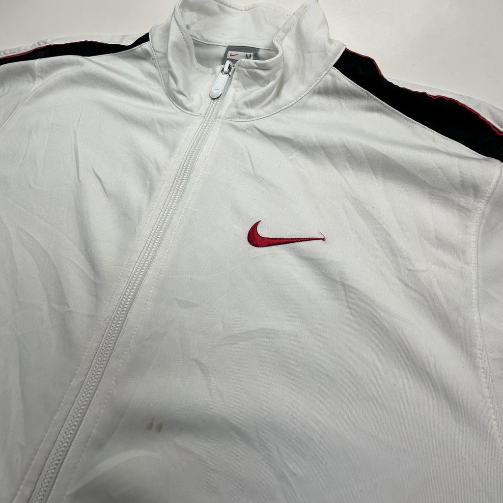 Nike white Zip up jacket