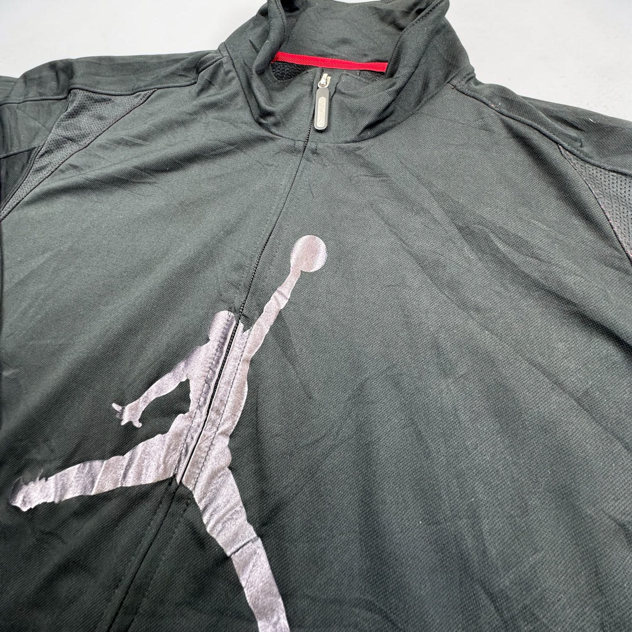 Jordan black zip up jacket
