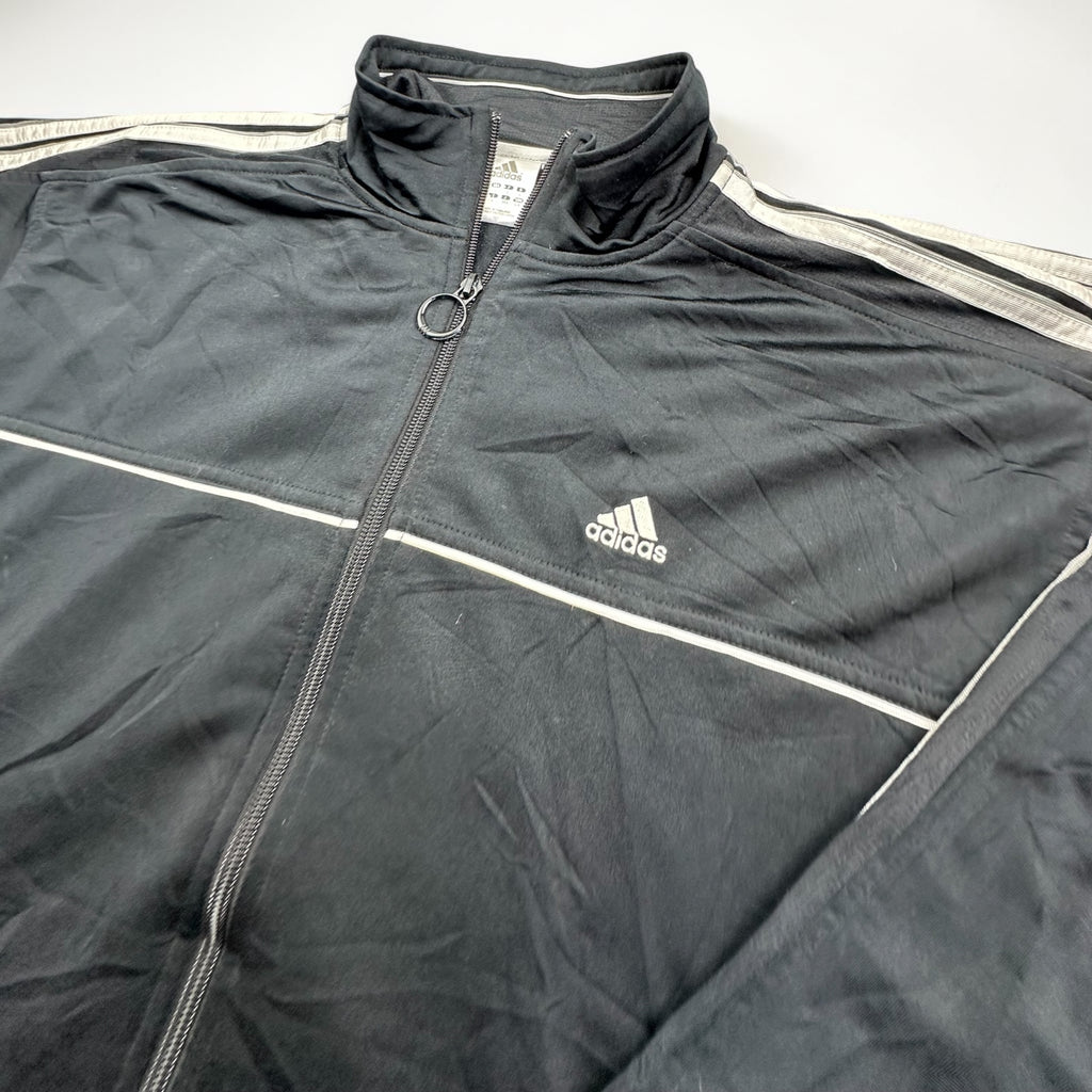 Adidas black zip up jacket