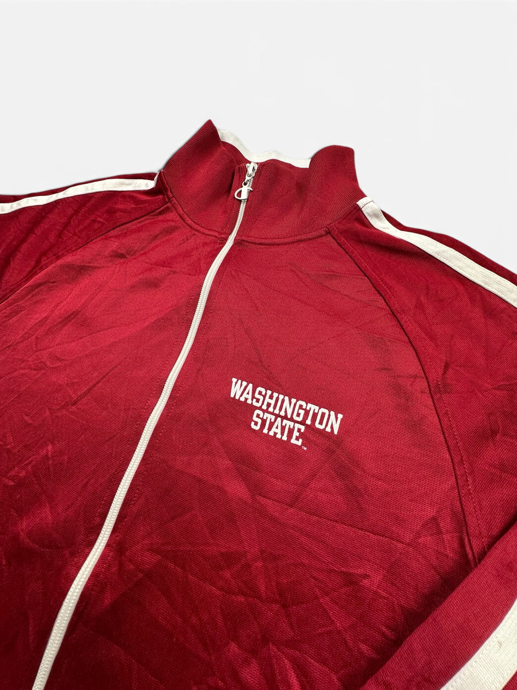 Champion red zip up jacket