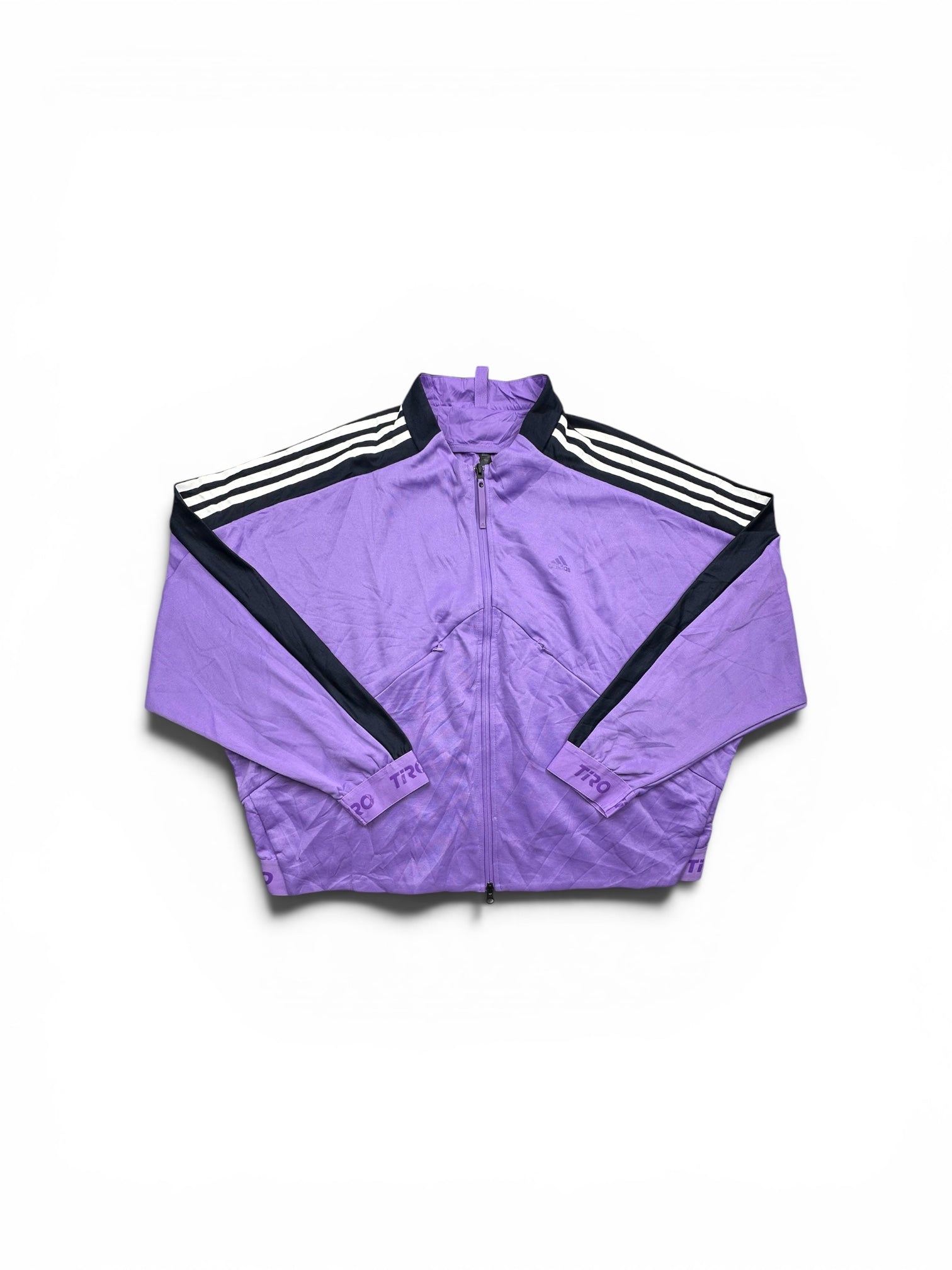 Adidas violett zip up jacket